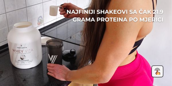 Najfiniji shakeovi sa čak 21.9 g proteina